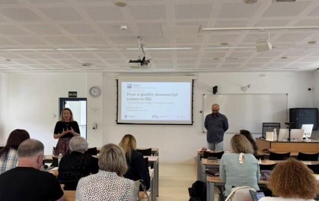 Обговорення редакційних практик університетського наукового журналу